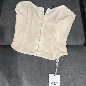 Tiger Mist Corset Top